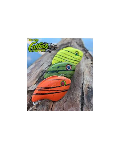 HET HOM Catfish Poppers – Loud, Buoyant & Perfect for Aggressive Strikes