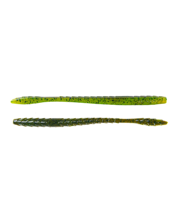 Googan Squad Slim Shake Worm 6.5" - Versatile Soft Plastic for Finesse Fishing