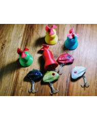 Dorsal Fish Poppers & Toffie – Irresistible Action & Scent for Topwater Strikes Dorsal Fish Poppers & Toffie – Irresistible Action & Scent for Topwater Strikes