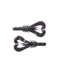 Googan Squad Krackin' Craw Jr 3" - Compact Soft Plastic Craw for Bass
