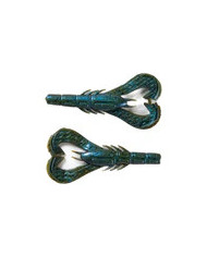 Googan Squad Krackin' Craw Jr 3" - Compact Soft Plastic Craw for Bass