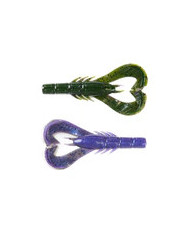 Googan Squad Krackin' Craw 4" - High-Action Soft Plastic Craw for Bass