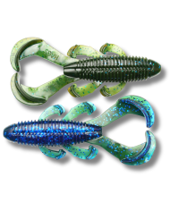 Hag's Baits Cheat Code 3.4" - Innovative Soft Plastic Bait for Bass