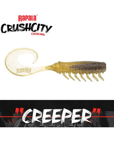 Rapala CrushCity Creeper Super TPE 2.5" – Durable Soft Plastic Fishing Lure Rapala CrushCity Creeper Super TPE 2.5" – Durable Soft Plastic Fishing Lure