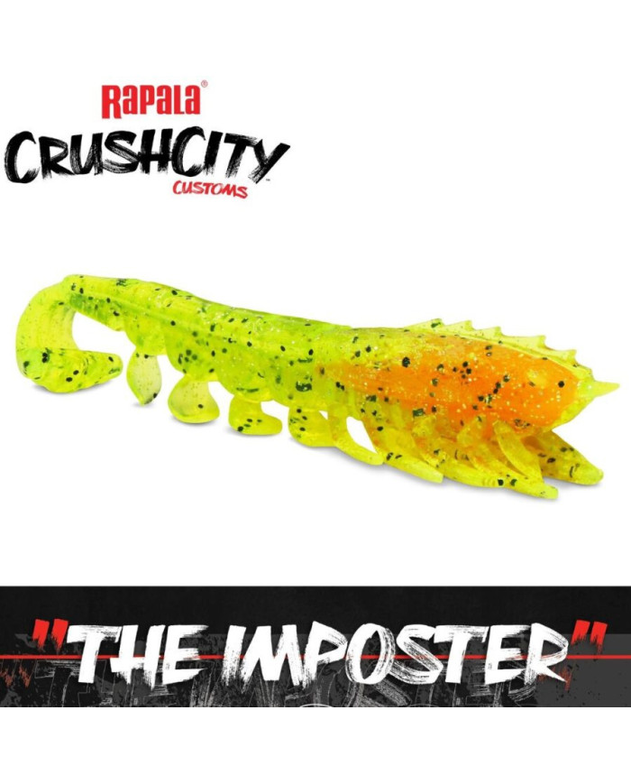 Rapala CrushCity The Imposter Super TPE 3" – Durable Soft Plastic Fishing Lure