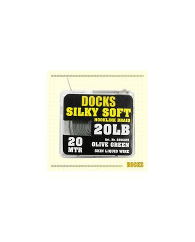 Docks Hooklink Silky Soft | Ultra-Supple & Strong Fishing Line