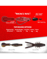 Rapala Crush City Bronco Bug 4" – Premium Soft Bait for Bass & Predatory Fish