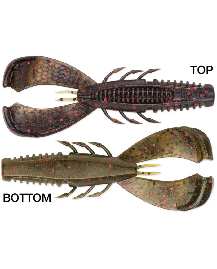 Rapala Crush City Cleanup Craw 3" – Soft Crawfish Bait for Bass & More