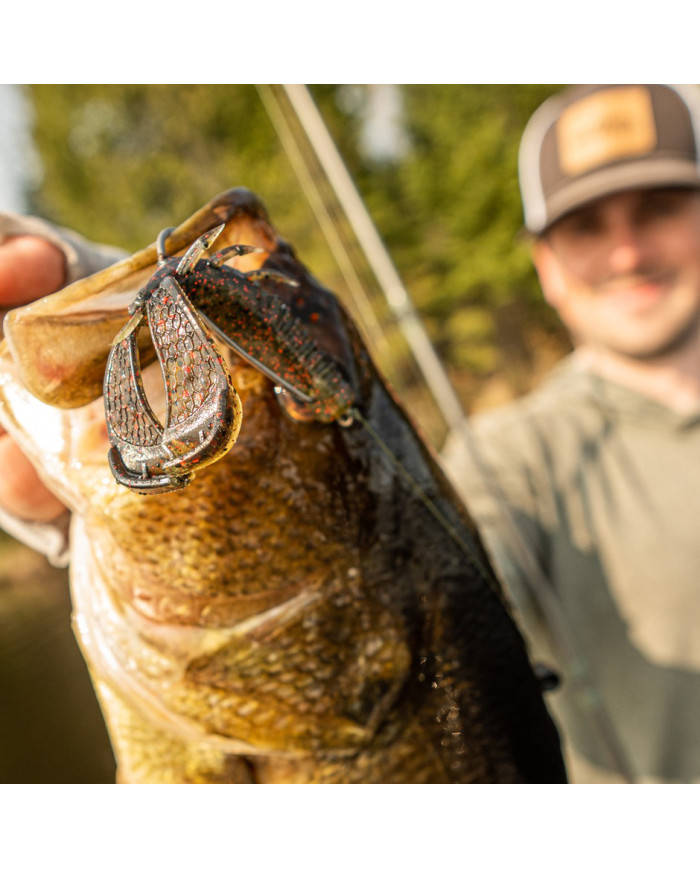 Rapala Crush City Cleanup Craw 3" – Soft Crawfish Bait for Bass & More