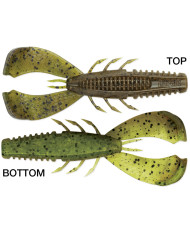 Rapala Crush City Cleanup Craw 3" – Soft Crawfish Bait for Bass & More