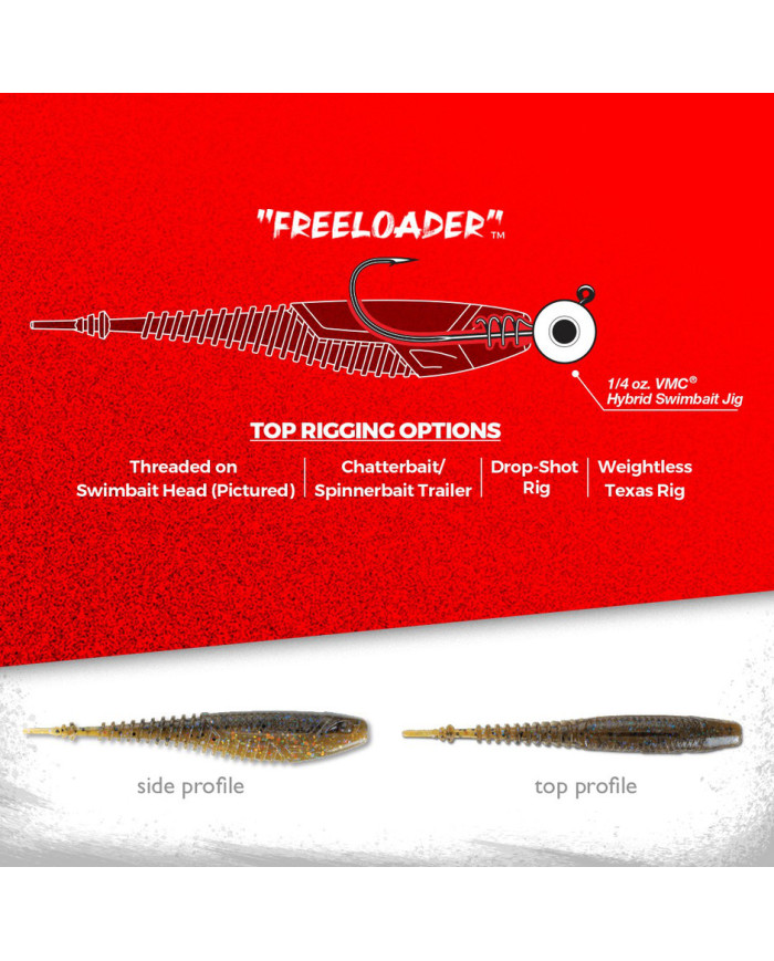Rapala Crush City Freeloader 4" – Premium Soft Bait for Bass & Predators
