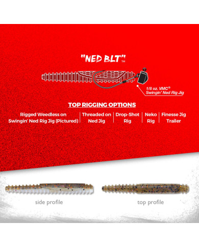 Rapala Crush City Ned BLT 3" – Finesse Soft Bait for Bass & Predators Rapala Crush City Ned BLT 3" – Finesse Soft Bait for Bass & Predators
