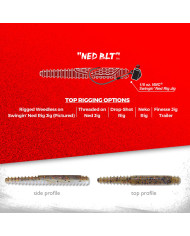 Rapala Crush City Ned BLT 3" – Finesse Soft Bait for Bass & Predators