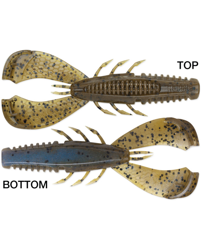 Rapala Crush City Cleanup Craw 3" – Soft Crawfish Bait for Bass & More