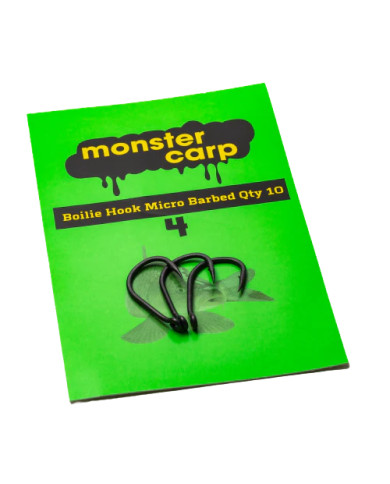Monster Carp Boilie Hook Micro Barbed Monster Carp Boilie Hook Micro Barbed