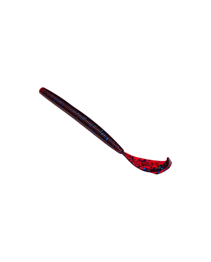 Strike King Rage Tail Cut-R Worm 6" – Soft Plastic Worm for Bass Fishing