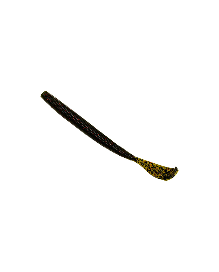 Strike King Rage Tail Cut-R Worm 6" – Soft Plastic Worm for Bass Fishing