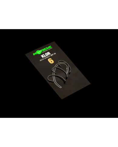 Korda Klor Micro Barbed Hooks Korda Klor Micro Barbed Hooks