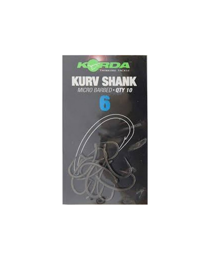 Korda Kurv Shank Micro Barbed Hooks