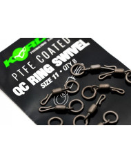 Korda PTFE Coated Quick Change Ring Swivel
