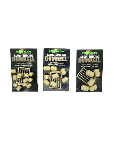 Korda Slow Sinking Dumbells