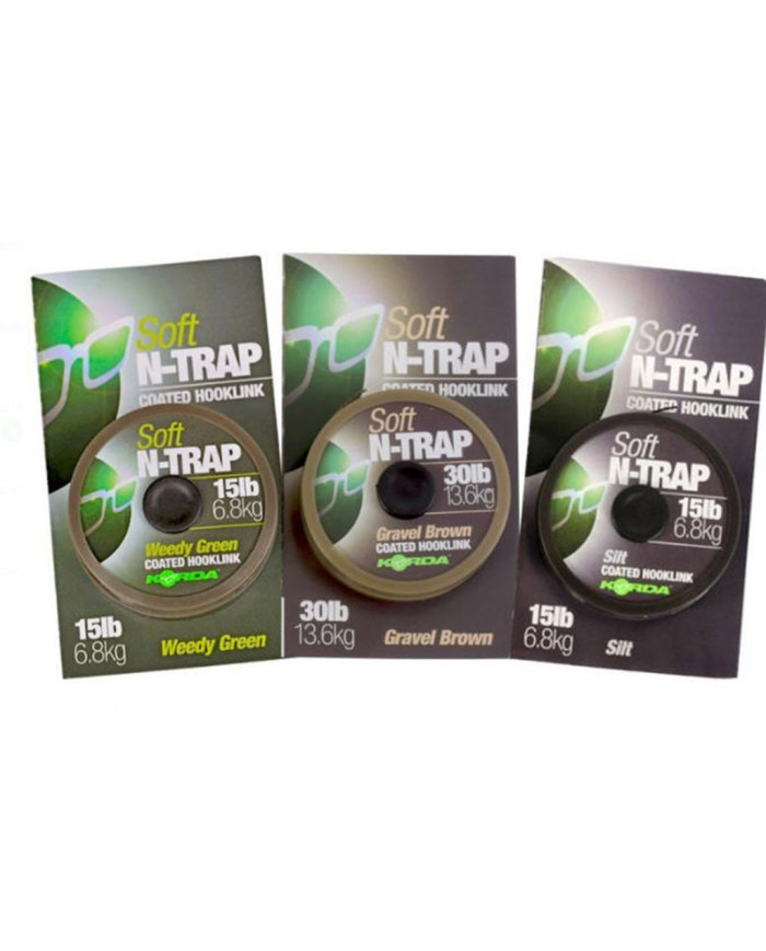 Korda Soft N-Trap Coated Hooklink 15lb