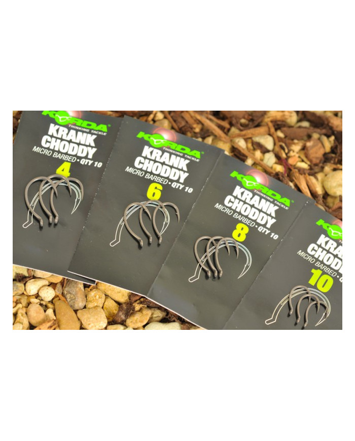 Korda Krank Choddy Micro Barbed Hooks