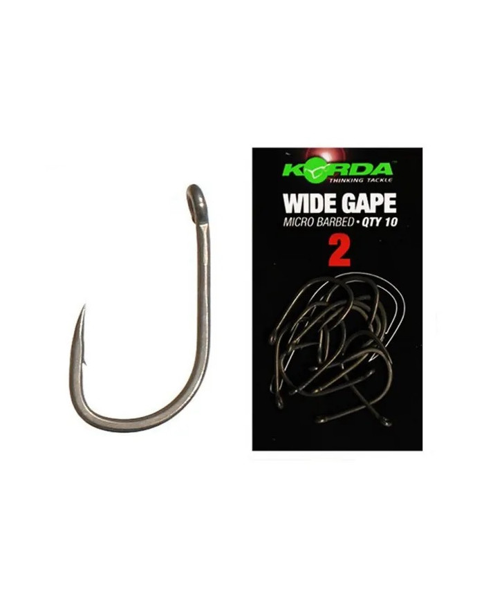 Korda Wide Gape Micro Barbed Hooks