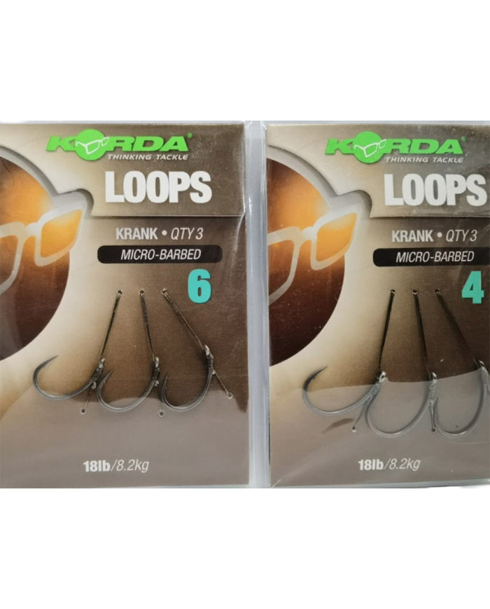 Korda Loops Micro Barbed Hooks