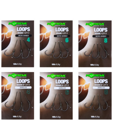 Korda Loops Micro Barbed Hooks