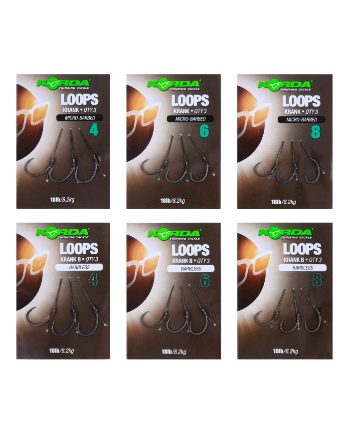 Korda Loops Micro Barbed Hooks
