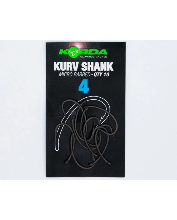 Korda Kurv Shank Hooks