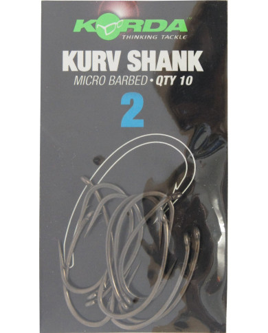 Korda Kurv Shank Hooks