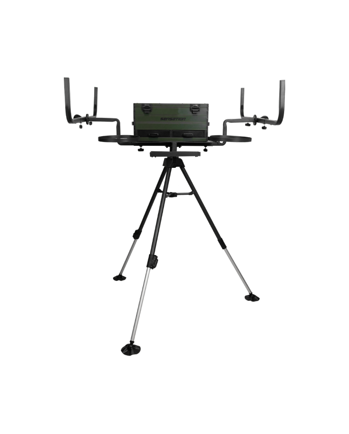 Sensation Ultimate Multi Box Tripod Stand - Versatile & Durable Fishing Gear Stand