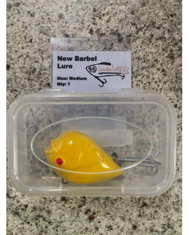 Sada Lures New Barbel Lure Medium - Versatile Freshwater Lure for Barbel Sada Lures New Barbel Lure Medium - Versatile Freshwater Lure for Barbel