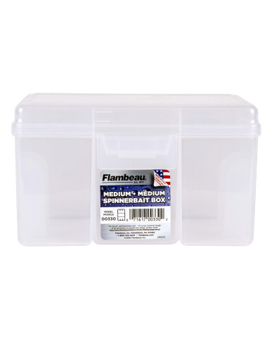 Flambeau Medium Spinnerbait Box 00330 – Holds Up to 22 Baits Flambeau Medium Spinnerbait Box 00330 – Holds Up to 22 Baits