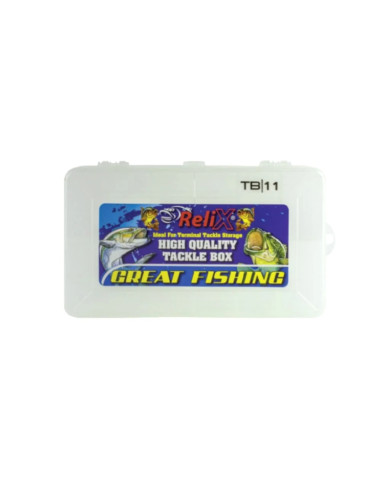 Relix TB|11 Double Sided Tackle Box – Compact & Versatile Storage Relix TB|11 Double Sided Tackle Box – Compact & Versatile Storage