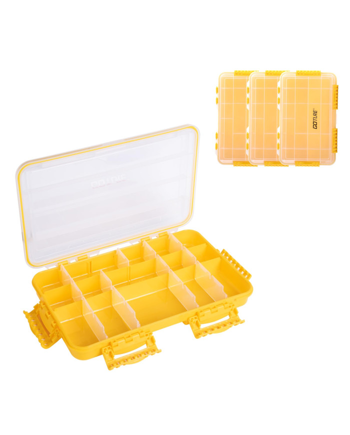 Mebao MBI2-0205 Waterproof Accessory Box – Double-Sided Tackle Organizer
