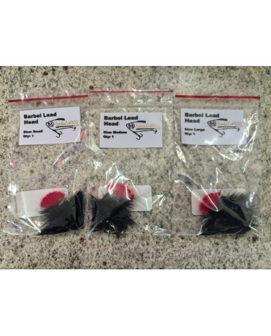 Sada Lures Barbel Lead Heads – River-Ready Weights for Bottom Fishing