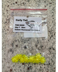Sada Lures Curly Tail Fish Eggs – Soft Bait for Trout & Panfish