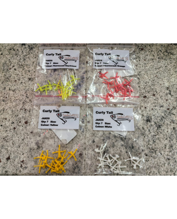 Sada Lures Curly Tail Jakes – Lifelike Soft Bait for Predators