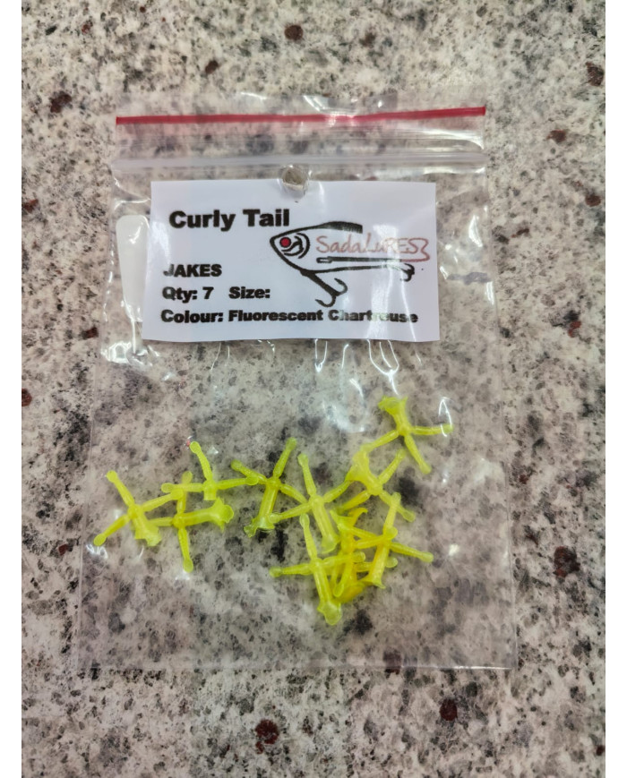 Sada Lures Curly Tail Jakes – Lifelike Soft Bait for Predators