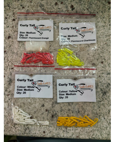 Sada Lures Curly Tail – Soft Plastic Lure for Freshwater Predators