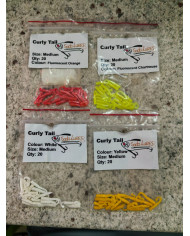 Sada Lures Curly Tail – Soft Plastic Lure for Freshwater Predators