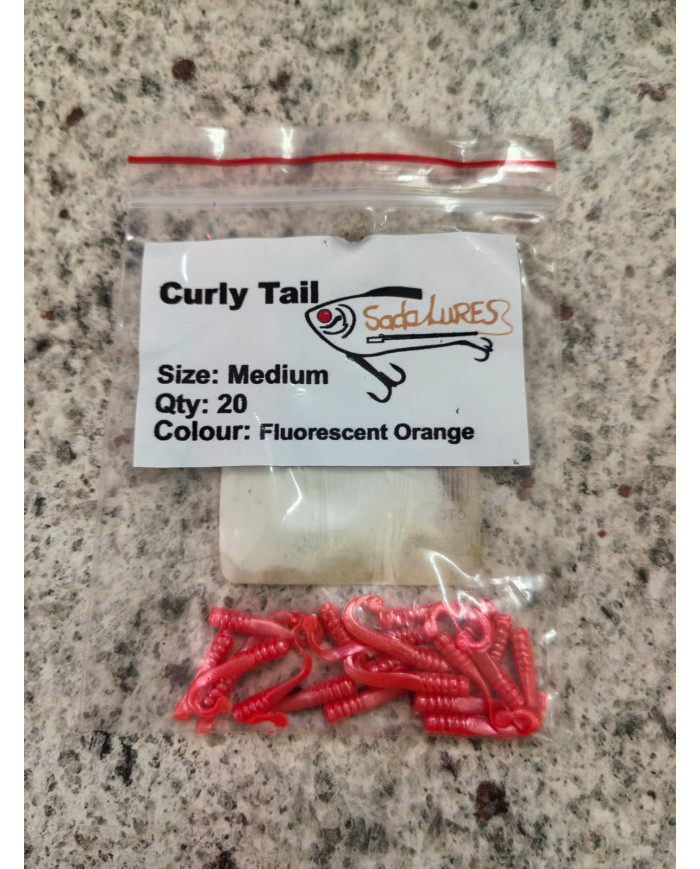 Sada Lures Curly Tail – Soft Plastic Lure for Freshwater Predators