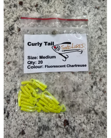 Sada Lures Curly Tail – Soft Plastic Lure for Freshwater Predators