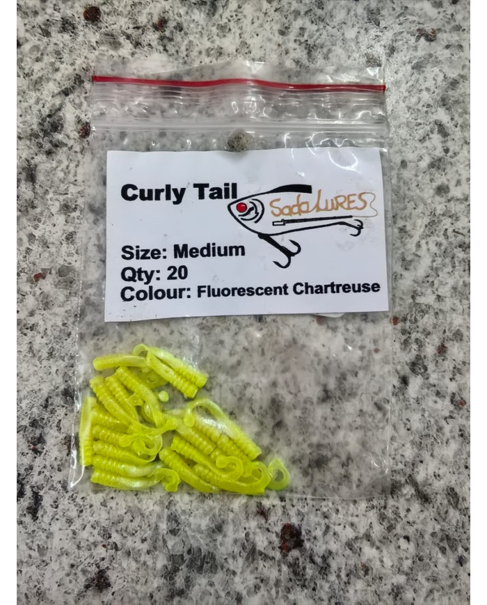 Sada Lures Curly Tail – Soft Plastic Lure for Freshwater Predators