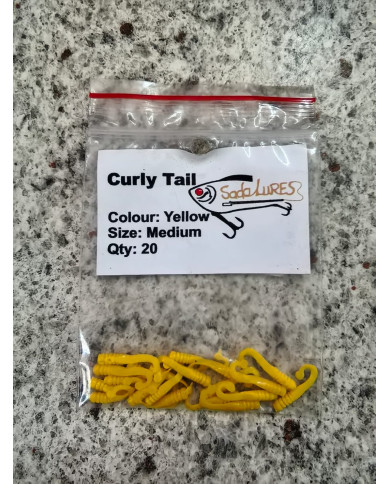 Sada Lures Curly Tail – Soft Plastic Lure for Freshwater Predators
