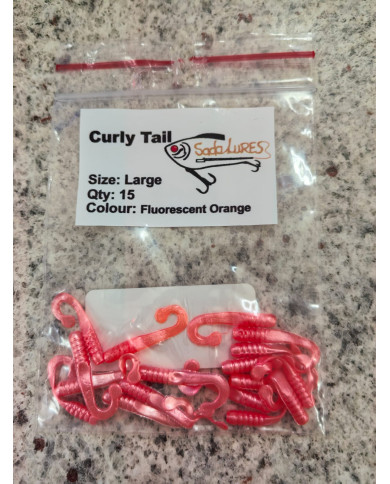 Sada Lures Curly Tail – Soft Plastic Lure for Freshwater Predators Sada Lures Curly Tail – Soft Plastic Lure for Freshwater Predators
