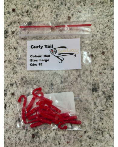 Sada Lures Curly Tail – Soft Plastic Lure for Freshwater Predators